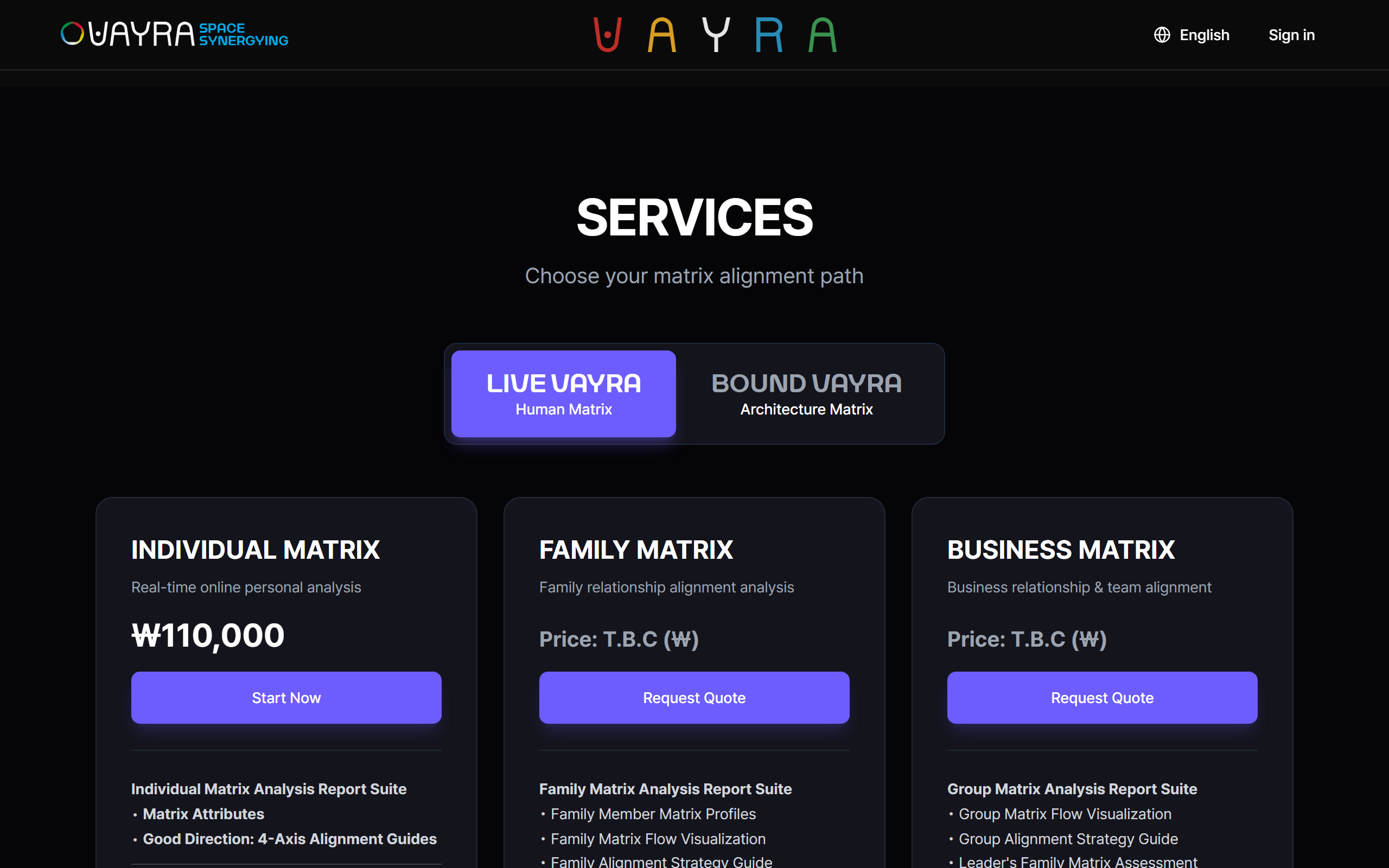 VAYRA
